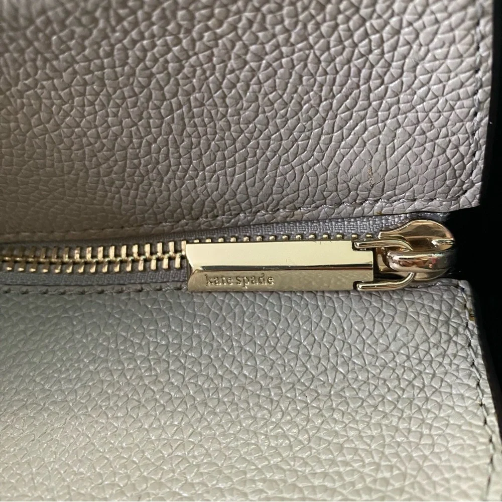 Kate Spade New York Margaux Large Gray Tote Bag